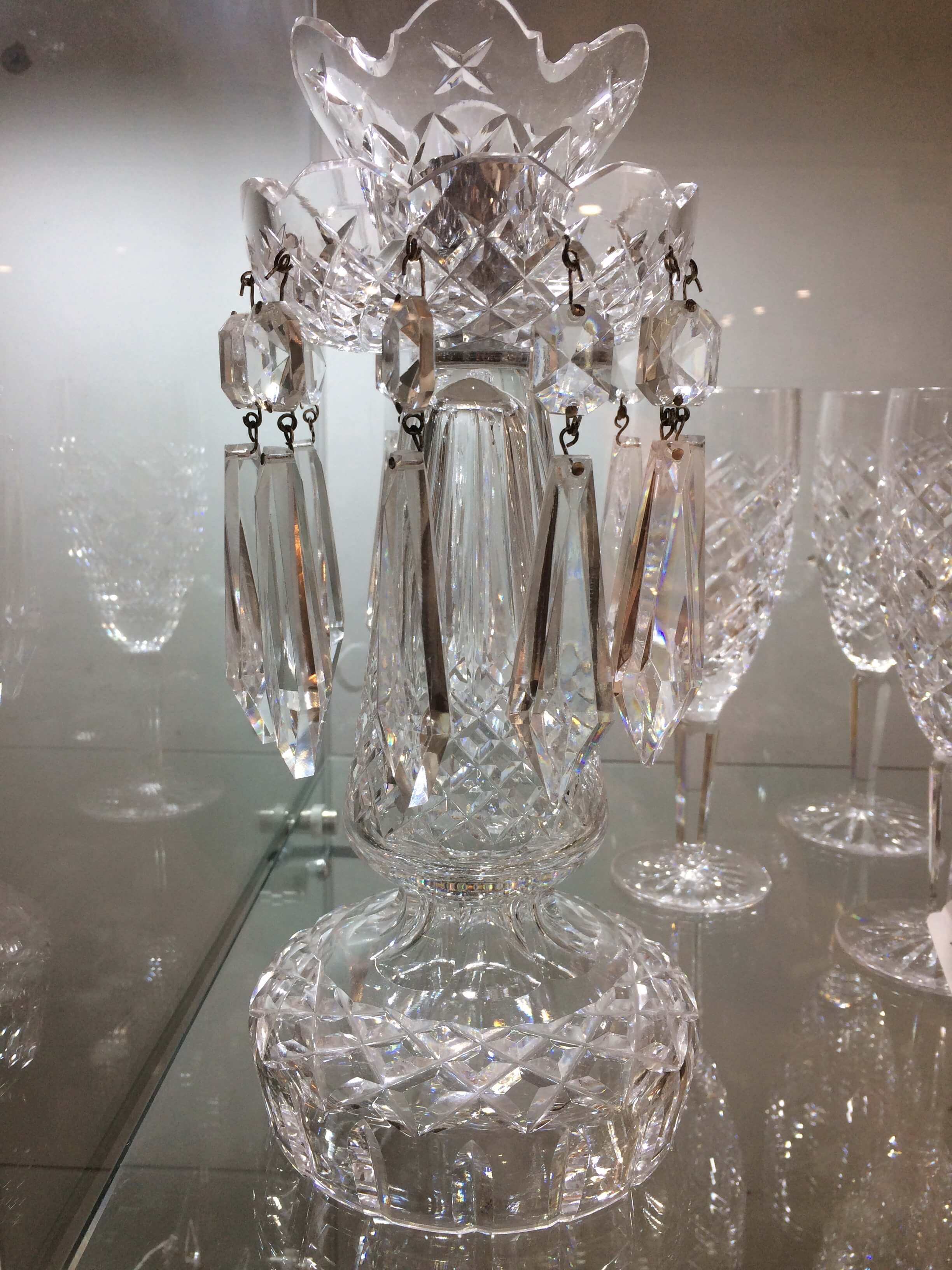 Pair of Waterford Crystal Lustres